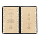 WeChef Menu Covers Pack(30ct) 6-View Plastic 8.5x14