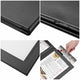 WeChef LED Menu Cover Pack(4ct) 2-Holder PU Leather 8.5x14in