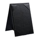 WeChef Table Tent Menu Holder Pack(20ct) PU Leather 4x6