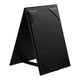 WeChef Table Tent Menu Holder Pack(20ct) PU Leather 4x6