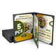 WeChef Menu Covers Pack(5ct) 4-Holder PU Leather 8.5x11