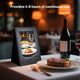 WeChef LED Table Tent Cafe Bar Menu Cover PU Leather 5.5x8.5in