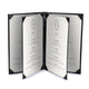 WeChef Menu Covers Pack(5ct) 6-Holder PU Leather 8.5x14
