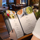 WeChef Menu Covers Pack(5ct) 6-Holder PU Leather 8.5x14