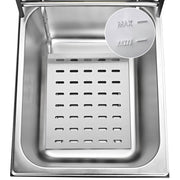 WeChef Commercial Deep Fryer 12L 110V 2500W Black