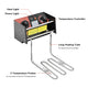 WeChef Commercial Deep Fryer 24L Dual Baskets 110V 5000W Black