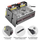 WeChef Commercial Deep Fryer 24L Dual Baskets 110V 5000W Black
