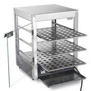 WeChef Commercial Pizza Food Warmer Countertop Display 3 Tier 15x15x20