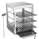 WeChef Commercial Pizza Food Warmer Countertop Display 3 Tier 15x15x20