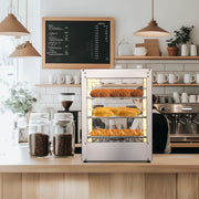 WeChef Commercial Pizza Food Warmer Countertop Display 3 Tier 15x15x20