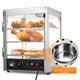 WeChef Commercial Pizza Food Warmer Countertop Display 3 Tier 15x15x20