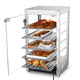 WeChef Commercial Pizza Food Warmer Countertop Display 5 Tier 15x15x28