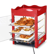 WeChef Commercial Pizza Food Warmer Countertop Food Display 3 Tier