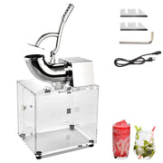 WeChef Commercial Shaved Ice Machine with Storage Box 32L 250W