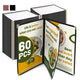 WeChef Menu Covers Pack(60ct) 6-View Plastic 8.5x11