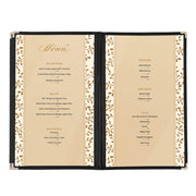 WeChef Menu Covers Pack(30ct) 6-View Plastic 8.5x14