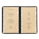 WeChef Menu Covers Pack(60ct) 6-View Plastic 8.5x14