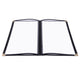 WeChef Menu Covers Pack(40ct) 8-View Plastic 8.5x14