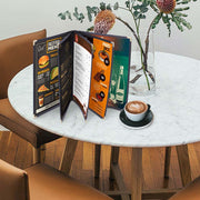 WeChef Menu Covers Pack(20ct) 10-View Plastic 8.5x14