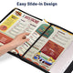 WeChef Menu Covers Pack(20ct) 14-View Plastic 8.5x11