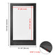 WeChef LED Menu Cover Bill Check Presenter PU Leather 8.5x14in