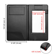 WeChef LED Menu Cover Bill Check Presenter PU Leather