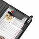 WeChef LED Menu Cover Bill Check Presenter PU Leather