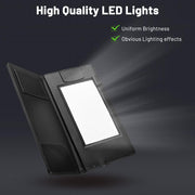 WeChef LED Bill Folder Pack(4ct) Check Presenter 5x9in
