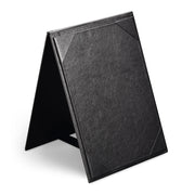 WeChef Table Tent Menu Holder Pack(10ct) PU Leather 5x7