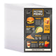 WeChef Menu Covers Pack(30ct) 2-View Plastic