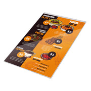 WeChef Menu Covers Pack(30ct) 2-View Plastic