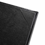 WeChef Menu Covers Pack(5ct) 4-Holder PU Leather 4.25x11