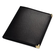 WeChef Menu Covers Pack(10ct) 5-Holder PU Leather & Plastic 8.5x11
