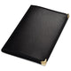 WeChef Menu Covers Pack(10ct) 5-Holder PU Leather & Plastic 8.5x14