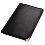 WeChef Menu Covers Pack(10ct) 5-Holder PU Leather & Plastic 8.5x14