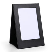 WeChef LED Table Tent Cafe Bar Menu Cover PU Leather 5.5x8.5in