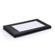 WeChef LED Table Tent Cafe Bar Menu Cover PU Leather 5.5x8.5in