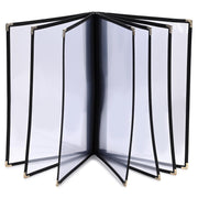 WeChef Menu Covers Pack(30ct) 14-View Plastic 8.5x14