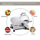 WeChef 10 in. Commercial Meat Slicer