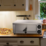 WeChef 12 in. Electric Pizza Oven Stainless Steel up to 650℉