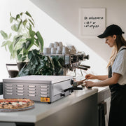 WeChef 16 in. Electric Pizza Oven Stainless Steel up to 650℉