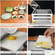 WeChef Rice Roll Steamer Cantonese Food Steamer 2-Layer+3 Trays